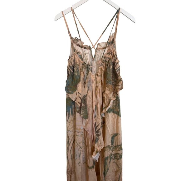 Anthropologie Strappy Sheer Midi Cover-Up Dress - Picture 9 of 9